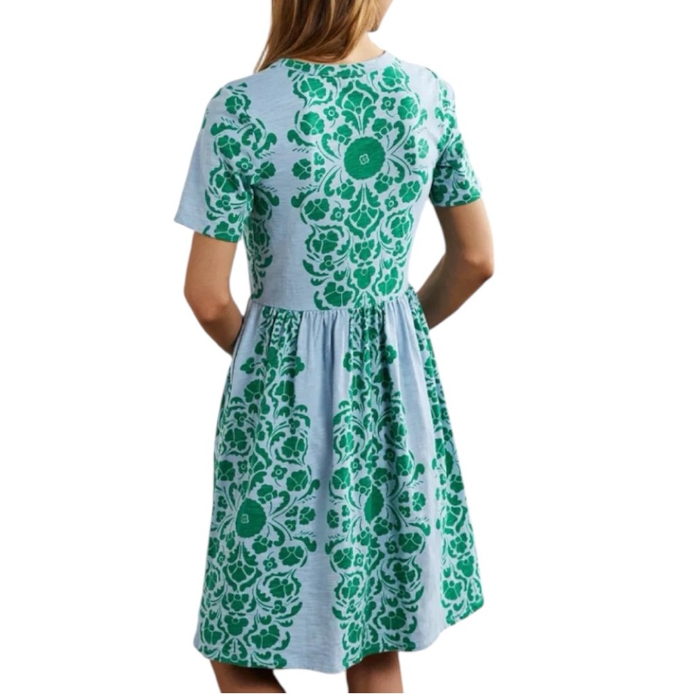 Boden Easy Notch Jersey Dress size 2 NWOT VS0020 - Picture 3 of 9